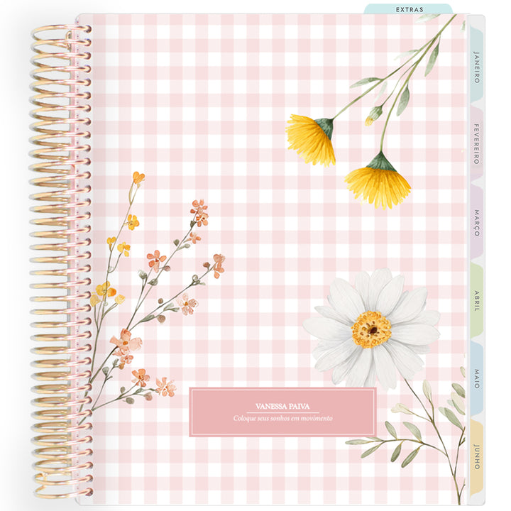 Planner Personalizado Petit Jardin - Pink