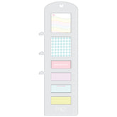 Régua Marca Páginas com Sticky Notes - Butterflies