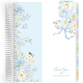 Planner Personalizado Blue Garden - Colors - Prateado
