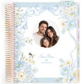 Planner Personalizado Blue Garden - Foto - Dourado