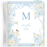 Planner Personalizado Blue Garden - Prateado