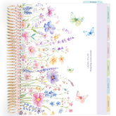 Planner Personalizado Butterflies Garden - Lilac - Dourado