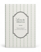 Livro de Adesivos Vintage + de 200 adesivos