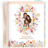 Planner Personalizado Garden Floral - Foto - Dourado
