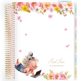 Planner Personalizado Girls - Bird Lover - Dourado