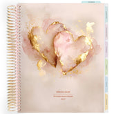 Planner Personalizado Luminous Love - Rosé Amour - Dourado