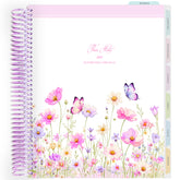 Planner Personalizado Wildflowers - Butterfies - Lilás