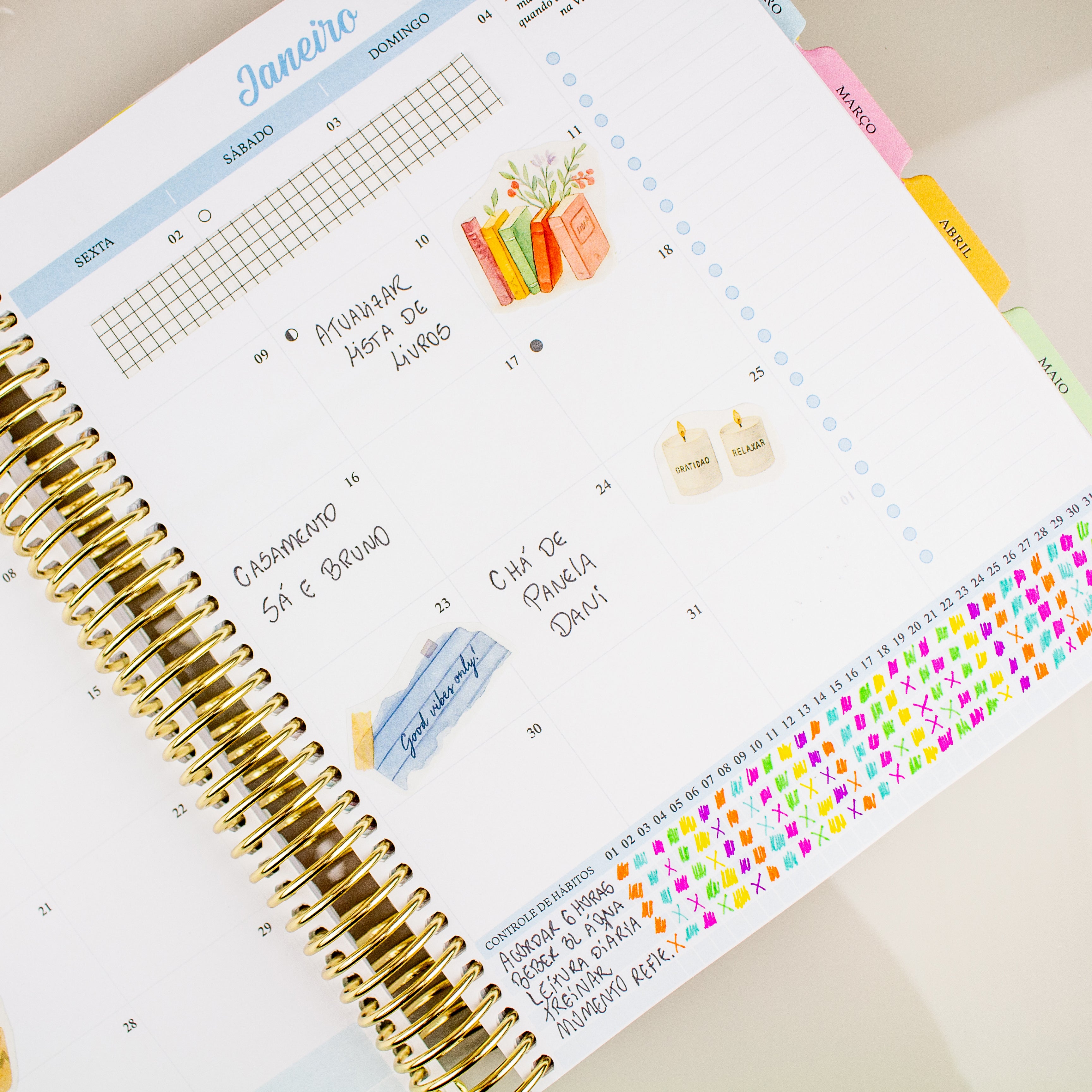 Enjoy Planner 2026: Bloom - Magnolia