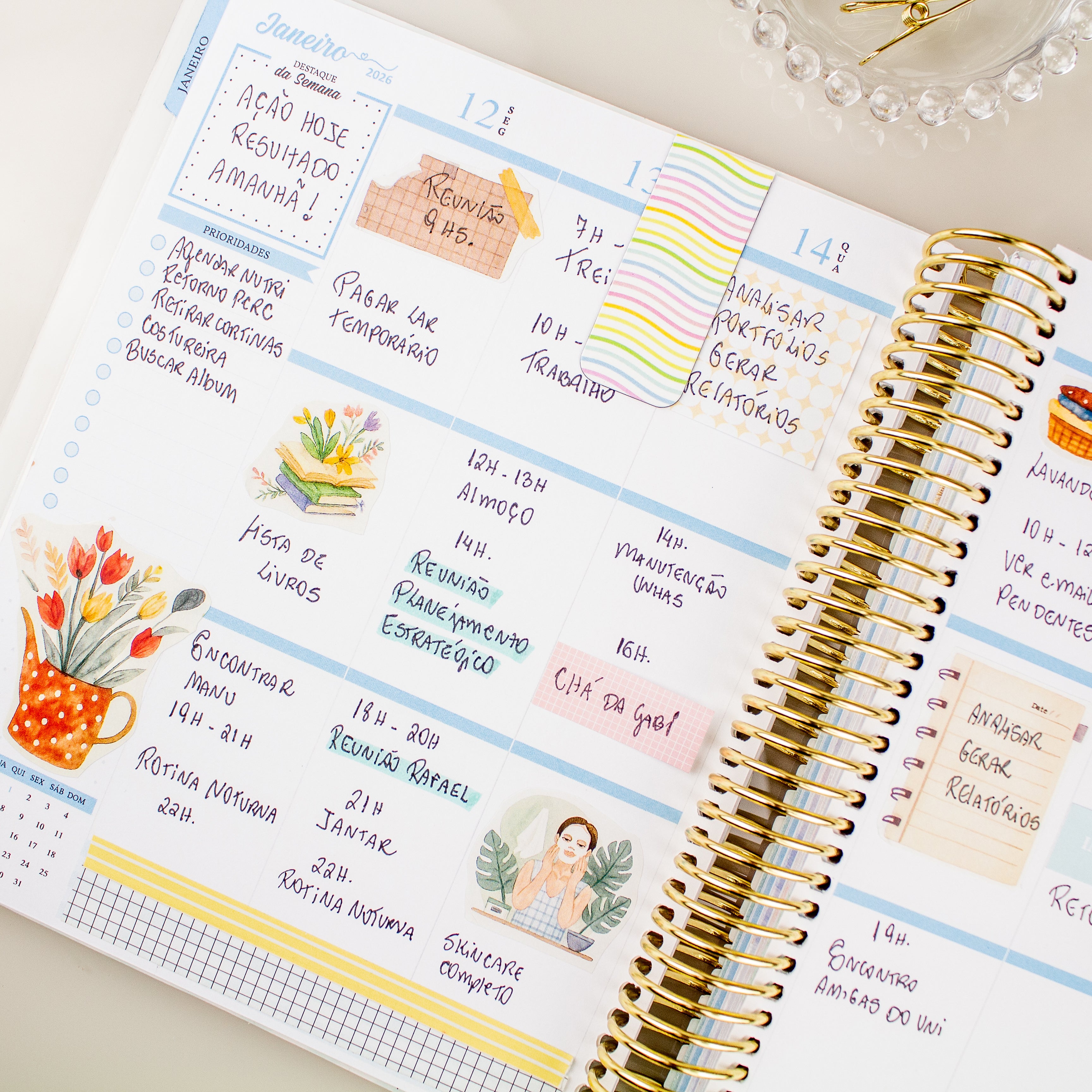Enjoy Planner 2026: Bloom - Magnolia
