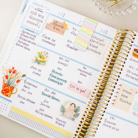 Enjoy Planner 2026: Bloom - Magnolia