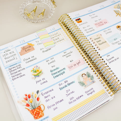Enjoy Planner 2026: Bloom - Magnolia