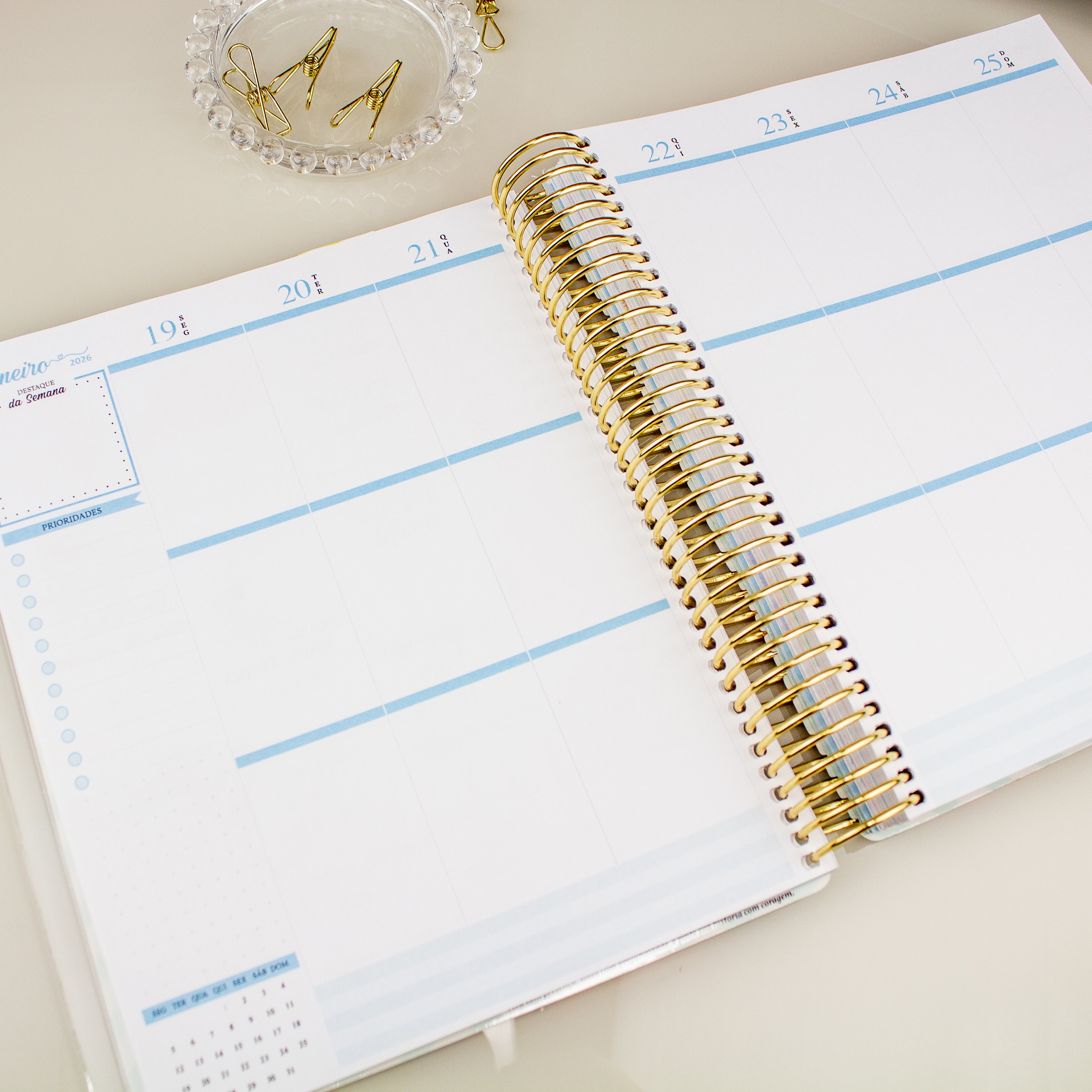 Enjoy Planner 2026: Bloom - Magnolia