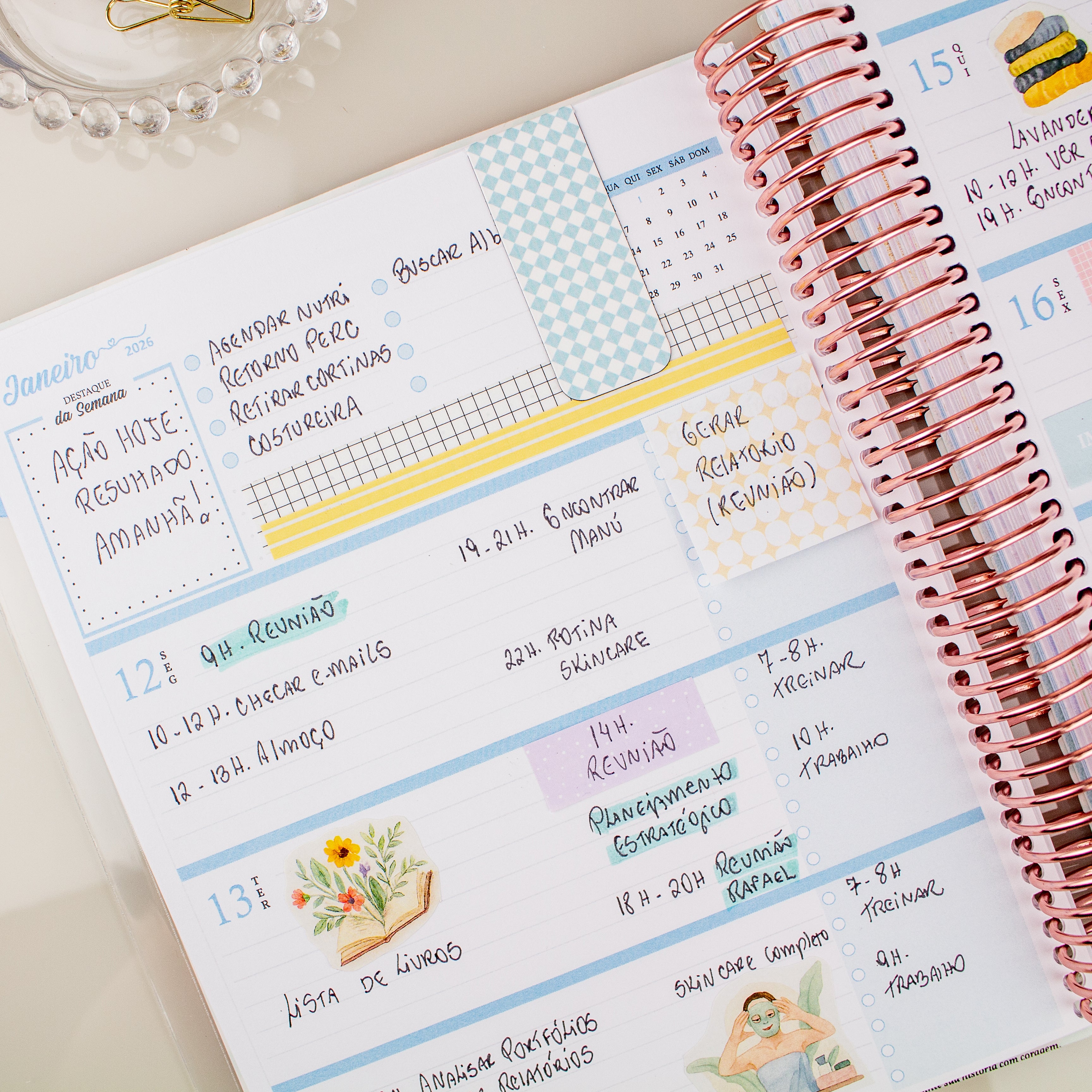 Enjoy Planner 2026: Bloom - Magnolia