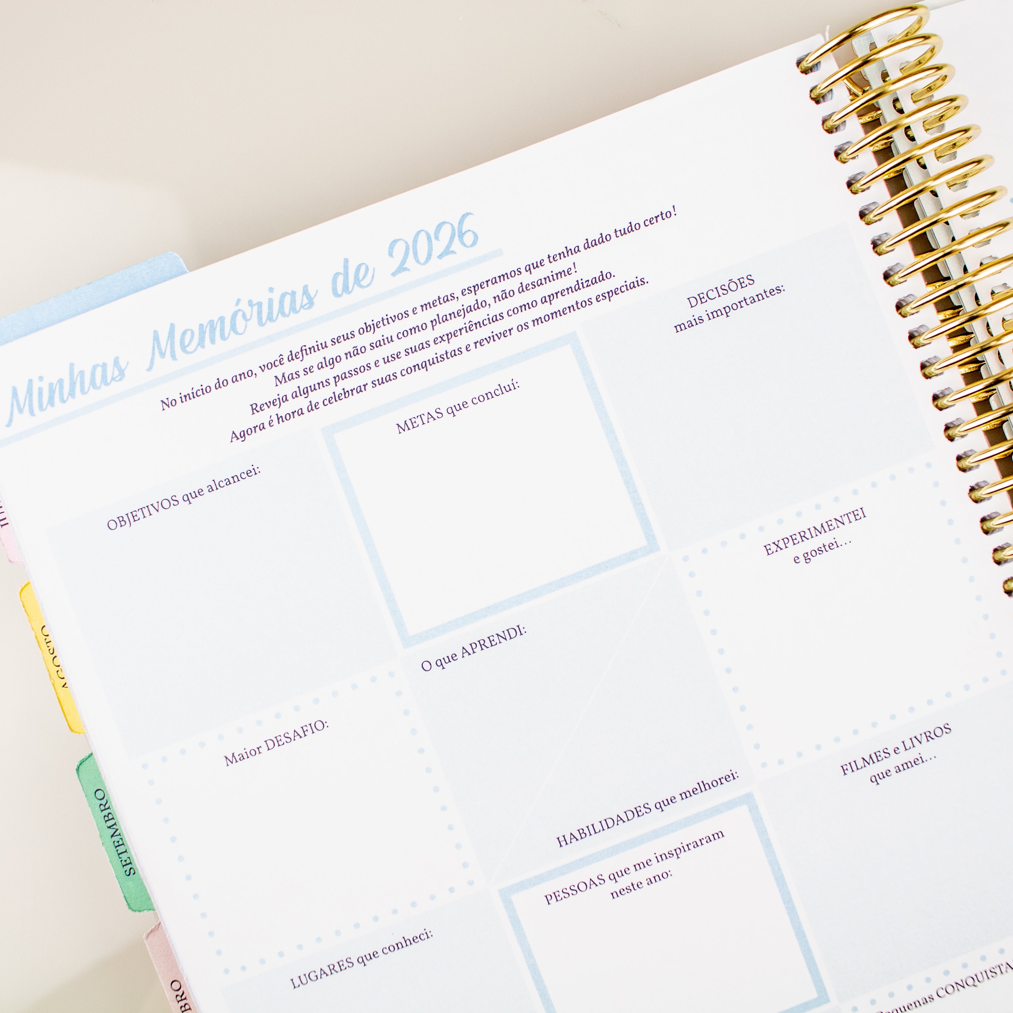 Enjoy Planner 2026: Bloom - Magnolia