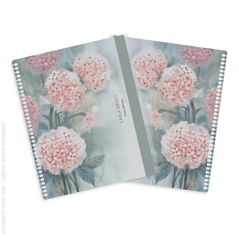Texture - Bloom - Pink - Hydrangea