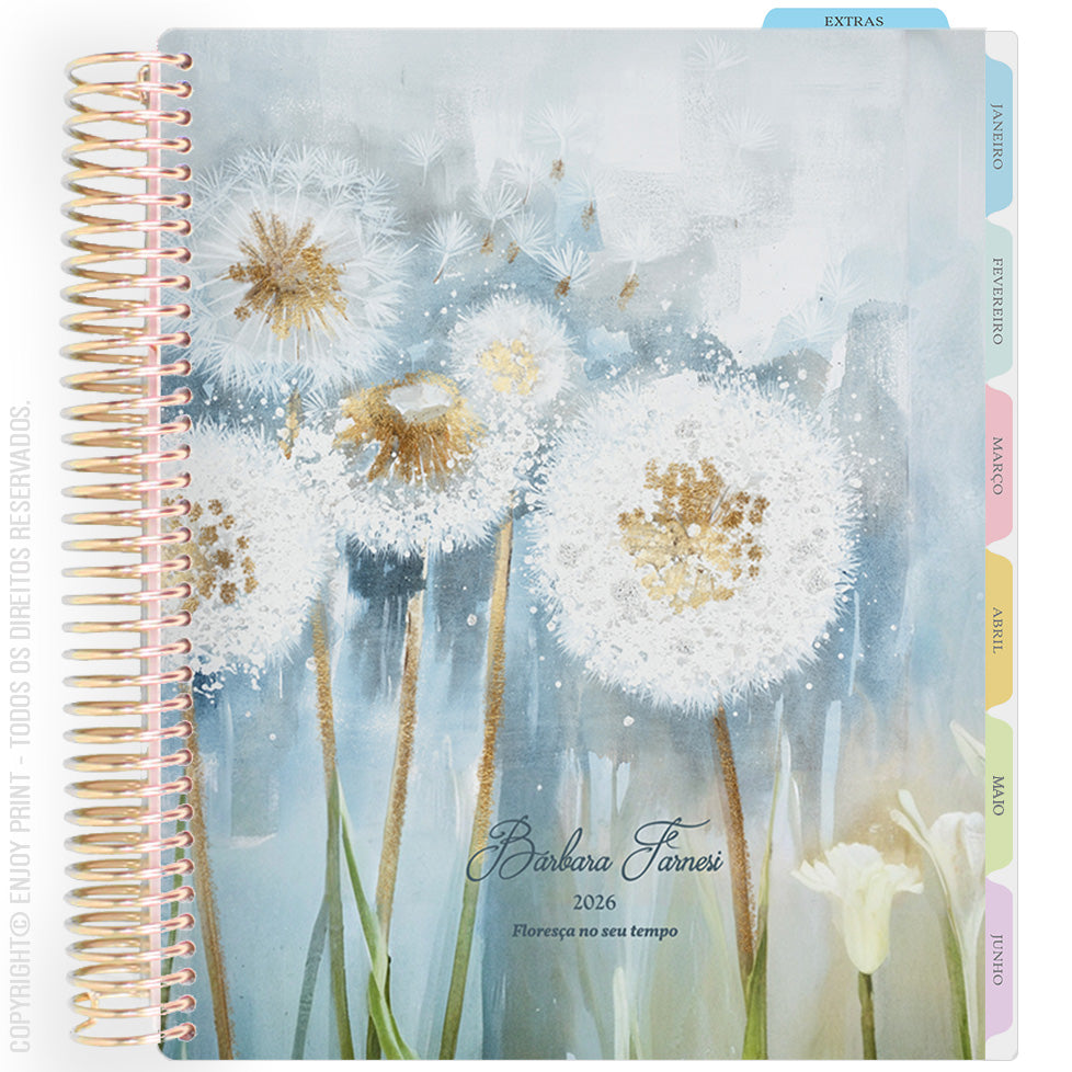 Enjoy Planner 2026: Bloom - Dandelion