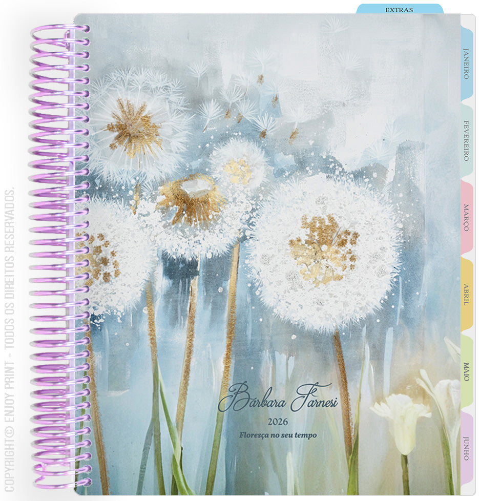 Enjoy Planner 2026: Bloom - Dandelion