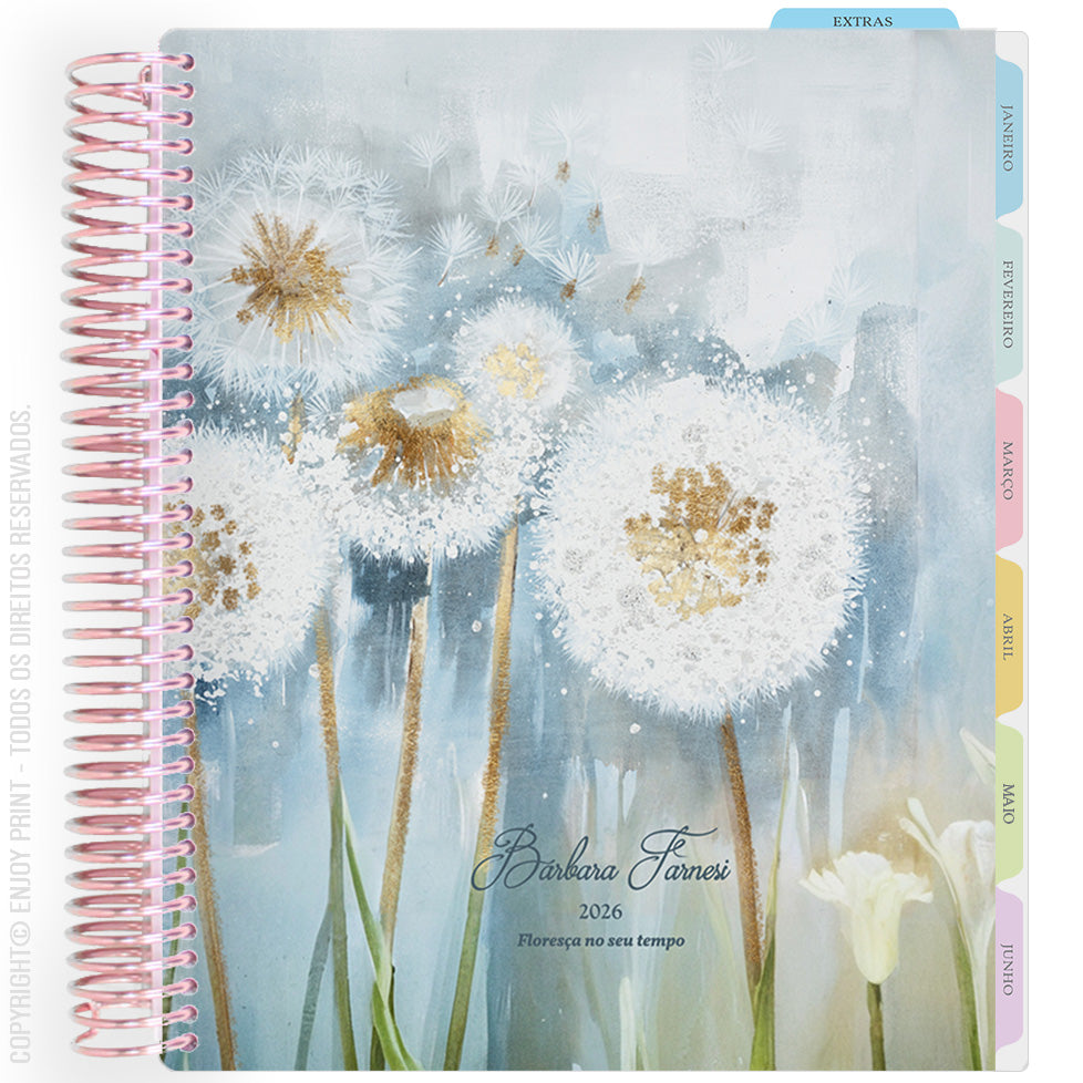 Enjoy Planner 2026: Bloom - Dandelion