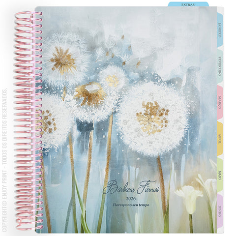 Enjoy Planner 2026: Bloom - Dandelion