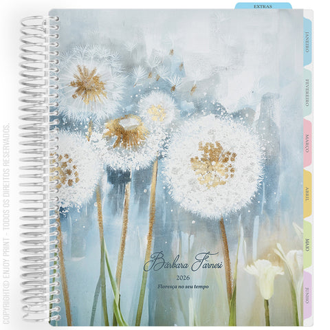 Enjoy Planner 2026: Bloom - Dandelion