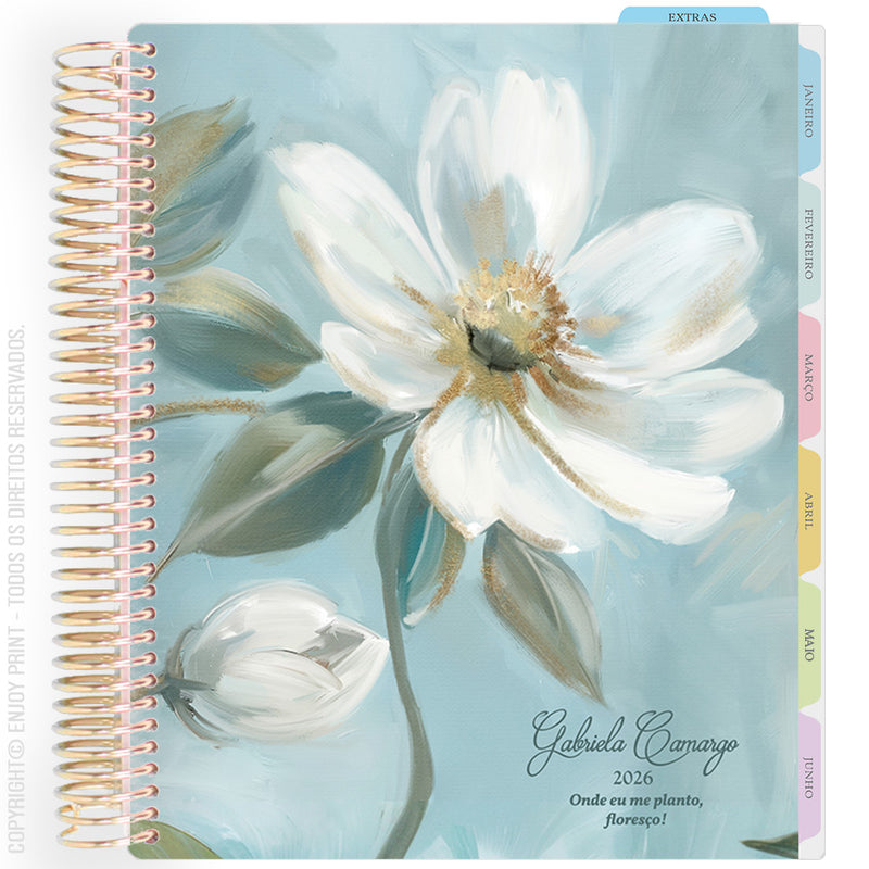 Enjoy Planner 2026: Bloom - Magnolia