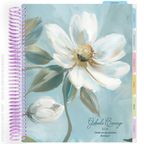 Enjoy Planner 2026: Bloom - Magnolia