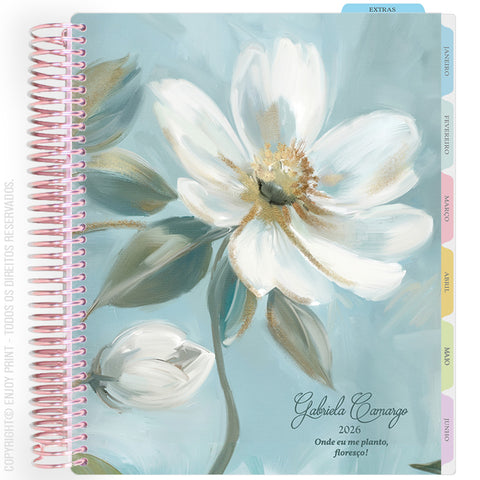 Enjoy Planner 2026: Bloom - Magnolia