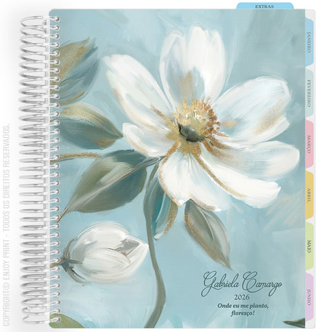 Enjoy Planner 2026: Bloom - Magnolia