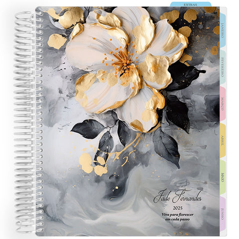 Enjoy Planner 2026: Blooming - Black Leaf