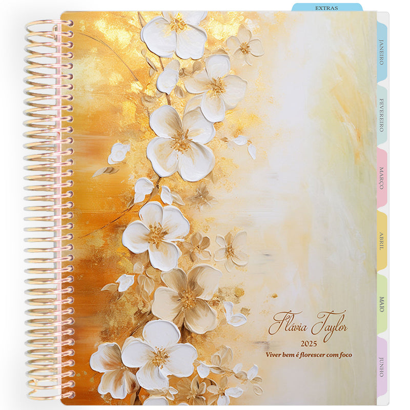 Enjoy Planner 2026: Blooming - Golden