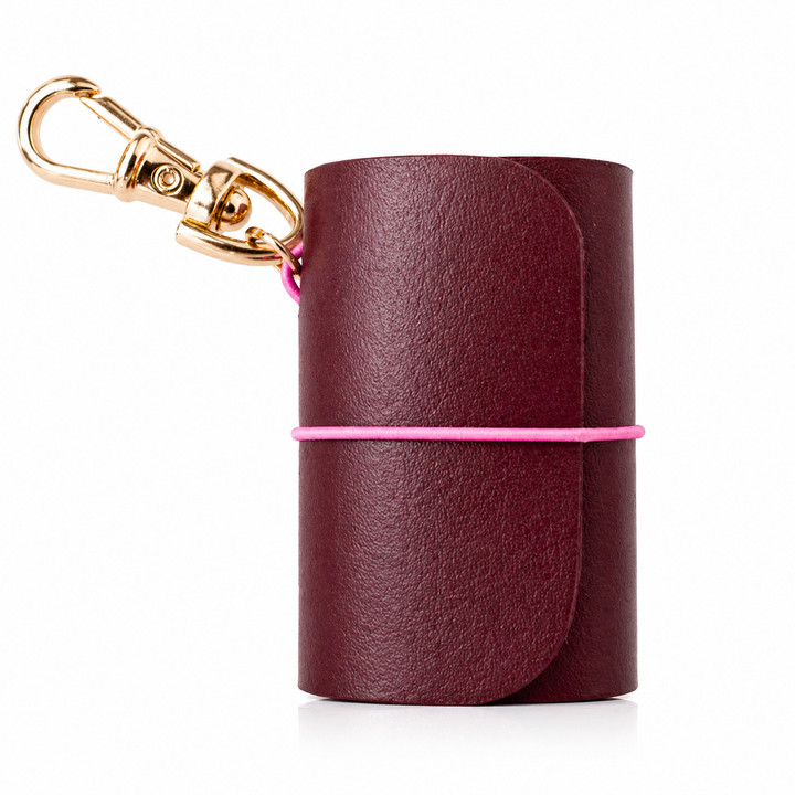 Mini Travel: Chaveiro Bordeaux