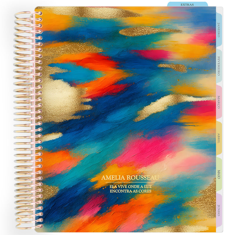 Enjoy Planner 2026: Colorful - Aurora Glow