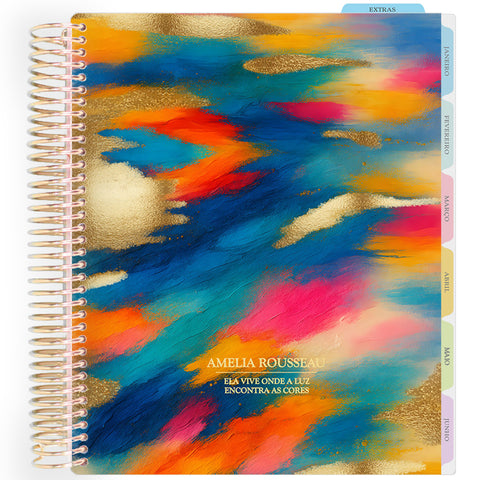 Enjoy Planner 2026: Colorful - Aurora Glow