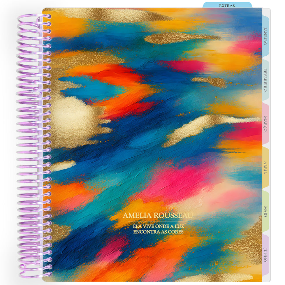 Enjoy Planner 2026: Colorful - Aurora Glow