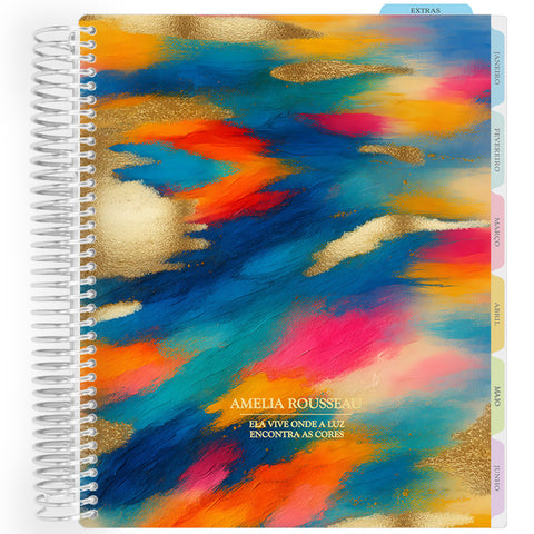 Enjoy Planner 2026: Colorful - Aurora Glow