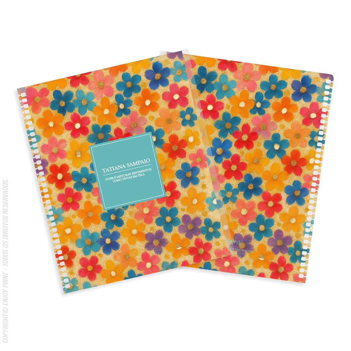 Capa Avulsa - Colorful - Tiny Flowers