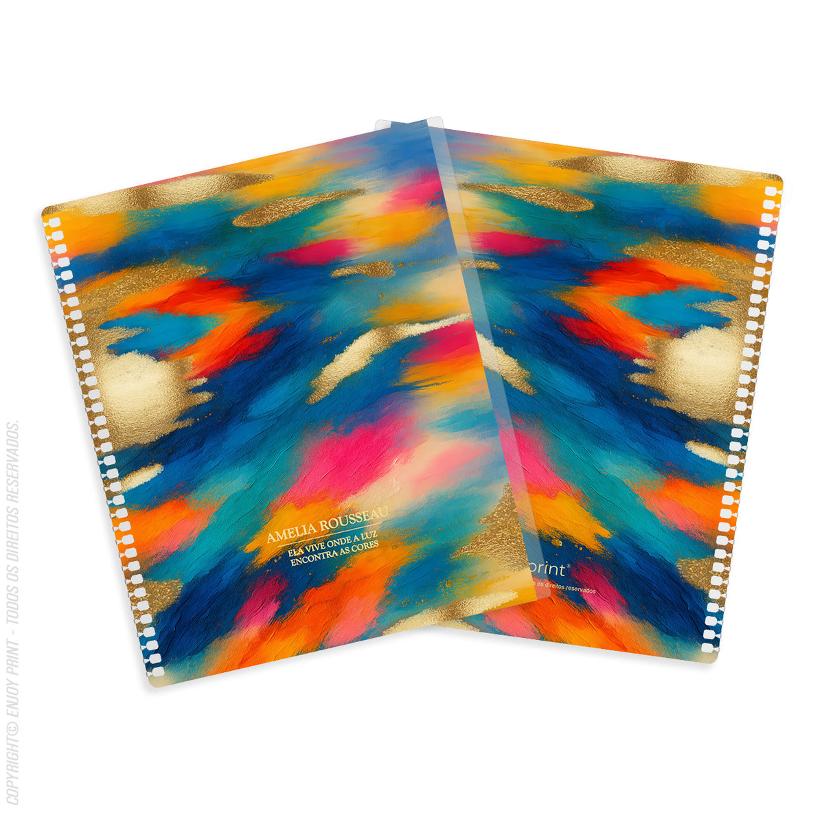 Capa Avulsa - Colorful - Aurora - Glow