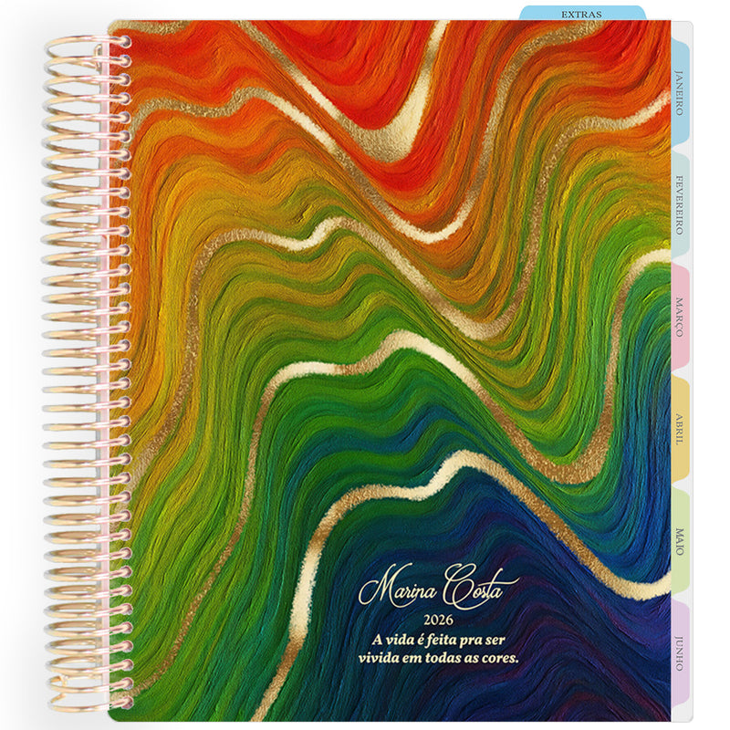 Enjoy Planner 2026: Colorful - Curve