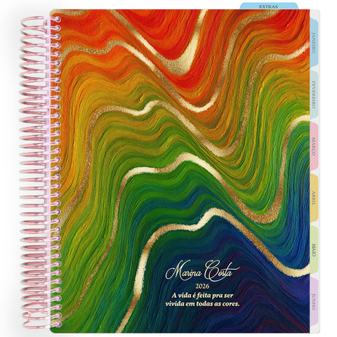 Enjoy Planner 2026: Colorful - Curve