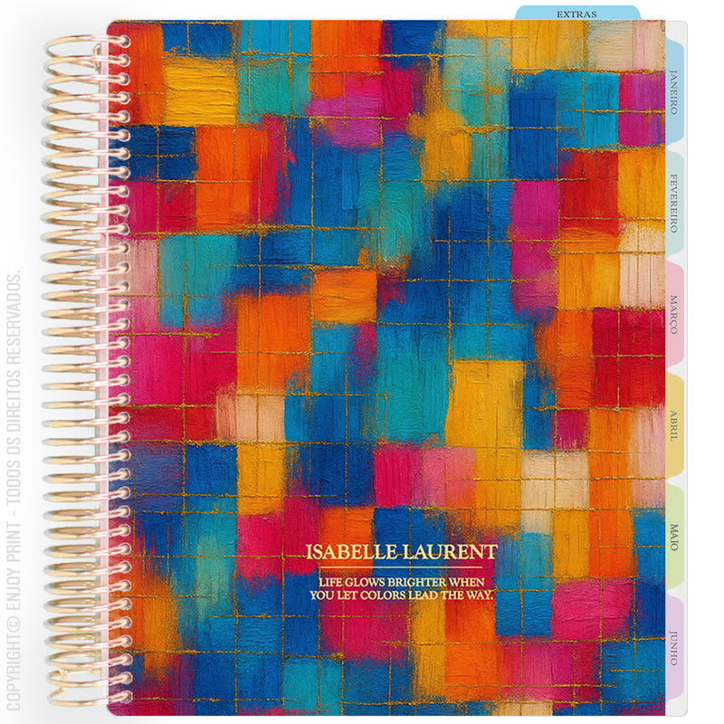 Enjoy Planner 2026: Colorful - Grid