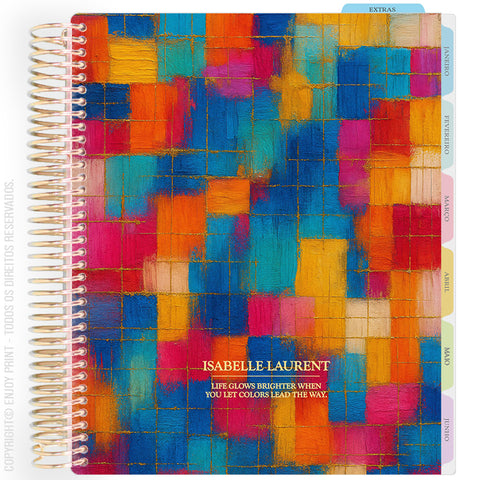 Enjoy Planner 2026: Colorful - Grid
