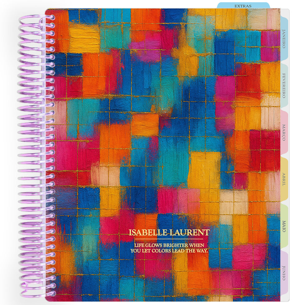 Enjoy Planner 2026: Colorful - Grid