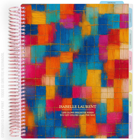 Enjoy Planner 2026: Colorful - Grid