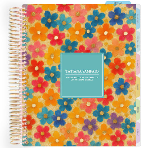 Enjoy Planner 2026: Colorful - Tiny Flowers