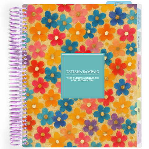 Enjoy Planner 2026: Colorful - Tiny Flowers
