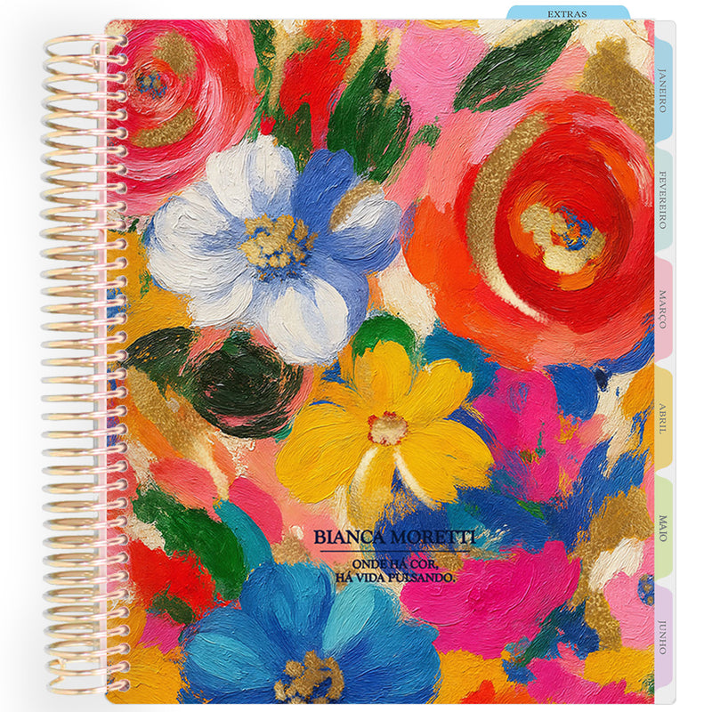 Enjoy Planner 2026: Colorful - Flowers