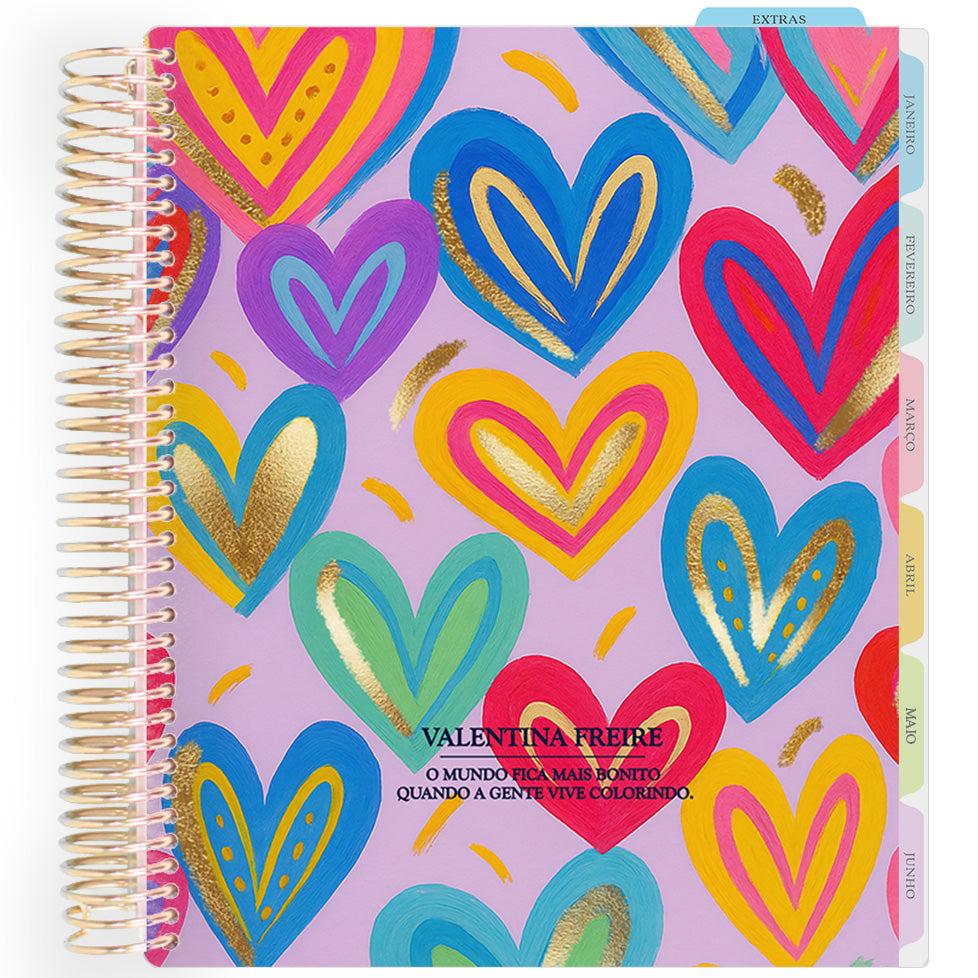 Enjoy Planner 2026: Colorful - Love