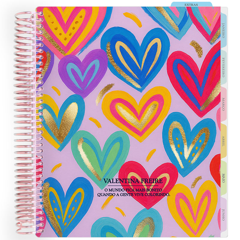 Enjoy Planner 2026: Colorful - Love