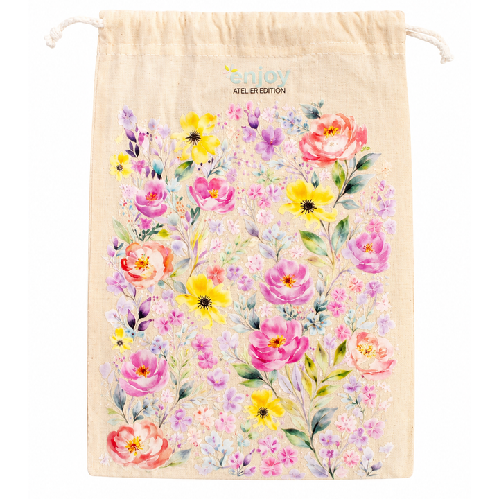 Bag Algodão Cru: Flowers