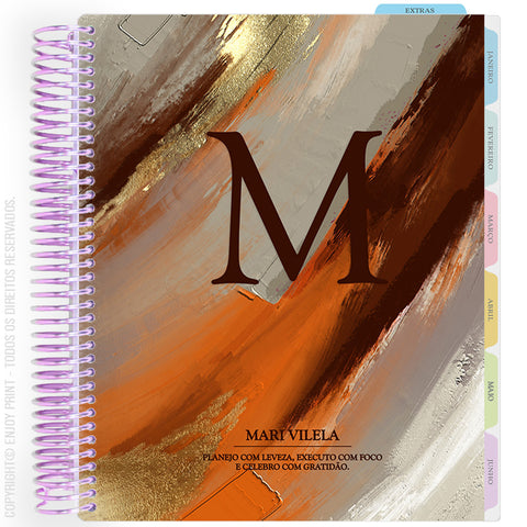 Enjoy Planner 2026: Gilded - Monogram